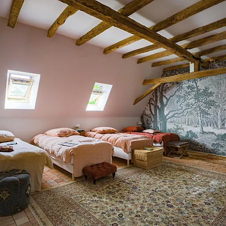 D'hotes La Massonniere Avec Grand Jardin - Ideal Familles, Groupes Et Sejour Nature - Sarthe Saint-Christophe-en-Champagne