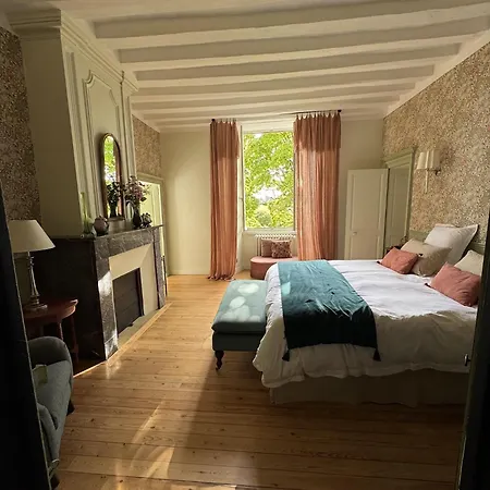 D'hotes La Massonniere Avec Grand Jardin - Ideal Familles, Groupes Et Sejour Nature - Sarthe 게스트하우스 Saint-Christophe-en-Champagne