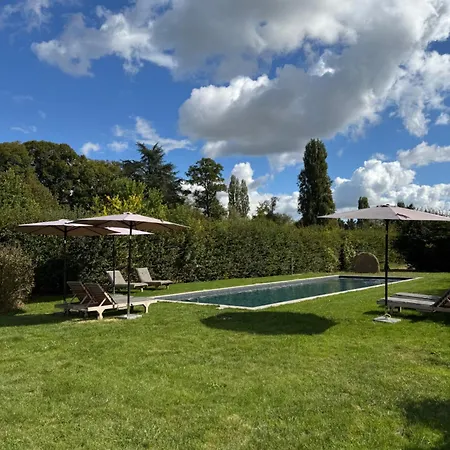 D'hotes La Massonniere Avec Grand Jardin - Ideal Familles, Groupes Et Sejour Nature - Sarthe * Saint-Christophe-en-Champagne