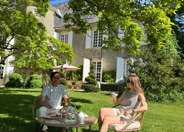 D'hotes La Massonniere Avec Grand Jardin - Ideal Familles, Groupes Et Sejour Nature - Sarthe Saint-Christophe-en-Champagne